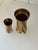 French Vintage Brass Creamers - a Pair For Sale - Image 3 of 3