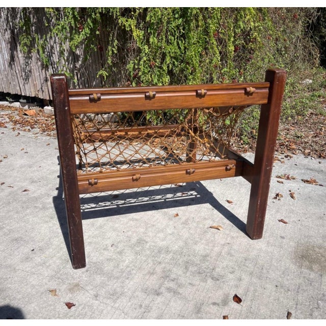 Jean Gillon for Italma Jacaranda Wood Art "Amazonas" Lounge Chair For Sale - Image 12 of 12