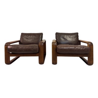 Hombre Lounge Chairs by Burkhard Vogtherr for Rosenthal, 1970s, Set of 2 For Sale