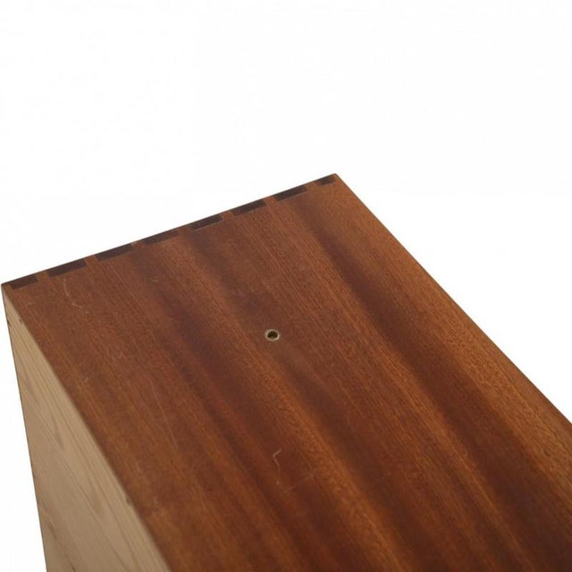 Bookcase in Mahogany by Mogens Koch, 1980s For Sale - Image 6 of 15