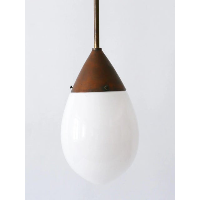 Metal Bauhaus Pendant Lamp by Peter Behrens for Siemens, 1920s For Sale - Image 7 of 18