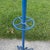 Art Nouveau 1940s Solid Iron Coat Rack For Sale - Image 3 of 3