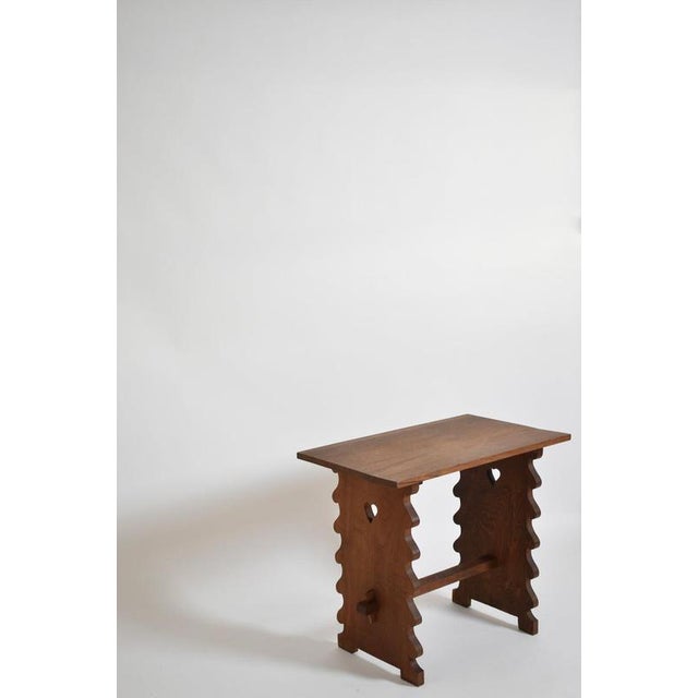 Oak Alentejana Side Table, 1960s. For Sale - Image 4 of 6