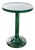 Round Racing Green Side Table from Tolix, 1950s For Sale
