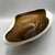 Large Glass Boat Bowl with Frosted Glass Overlay For Sale - Image 5 of 10