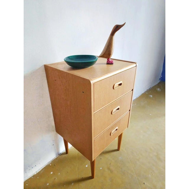 Vintage Swedish Bedside Table, 1950s, in Restored conditions. Designed 1950 to 1959