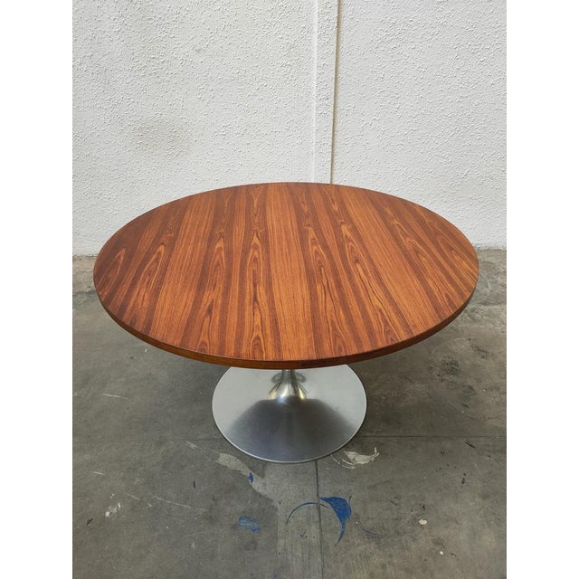 Mid-Century Rosewood Dining Table For Sale - Image 5 of 7