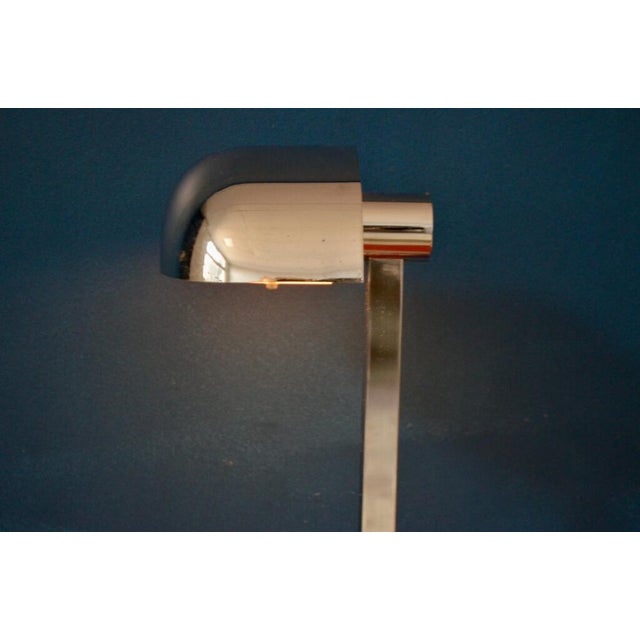 Contemporary Chromed Metal Architect Table Lamp, 1960s For Sale - Image 3 of 14