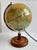Wood Globe Vintage Illuminated For Sale - Image 7 of 7