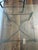 Vintage Postmodern Glass & Faux-Bamboo Iron Table Set | Coffee Table + Matching Side Tables For Sale - Image 12 of 12