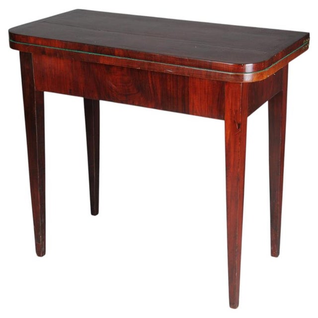 English Console Table in Mahogany For Sale - Image 12 of 12