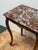 Antique French Louis XV Rouge Griotte Marble Top Accent Table For Sale - Image 11 of 12