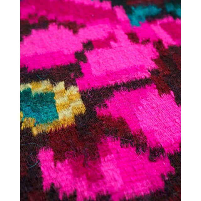 Vintage Romanian Handwoven Wool Runner Rug, 1960s For Sale - Image 12 of 15