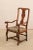Early 18th Century 18th Century Vintage Swedish Rococo Arm Chair with Allmoge Seat For Sale - Image 5 of 12