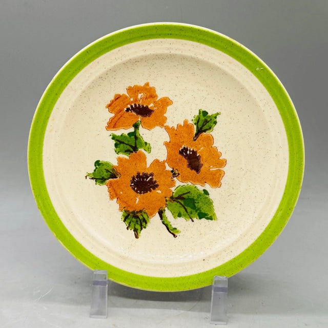 1970s Mismatched Set of 5 Vintage Floral Salad Plates Chairish