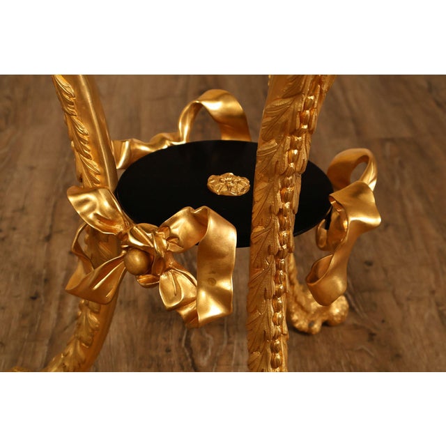 Fine Quality Bronze And Marble Louis XVI Style Gueridon Table For Sale - Image 13 of 18