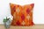 Imperial Panchranga, Large Heirloom Bagh Phulkari Pillow For Sale In Los Angeles - Image 6 of 6
