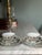 Offered is a stunning, mid-to-late 20th-century Chinese export porcelain tea service for two, meticulously hand-decorated...