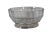 Mid-Century Modern Mid Century Faceted Pressed Glass Silverplate Centerpiece Fruit Serving Bowl For Sale - Image 3 of 12