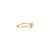 14k Gold Retro Yellow Sapphire Solitaire Ring Size 5 For Sale In New York - Image 6 of 14