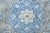 1970s Vintage Persian Handmade Wool Cotton Blue Area Rug For Sale - Image 9 of 11