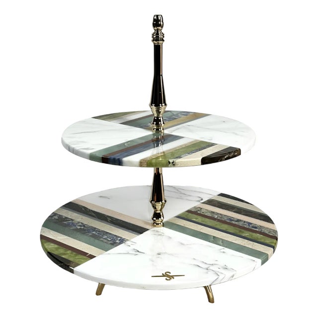 2-Storey Marble Splashback by Euromarmi Store For Sale