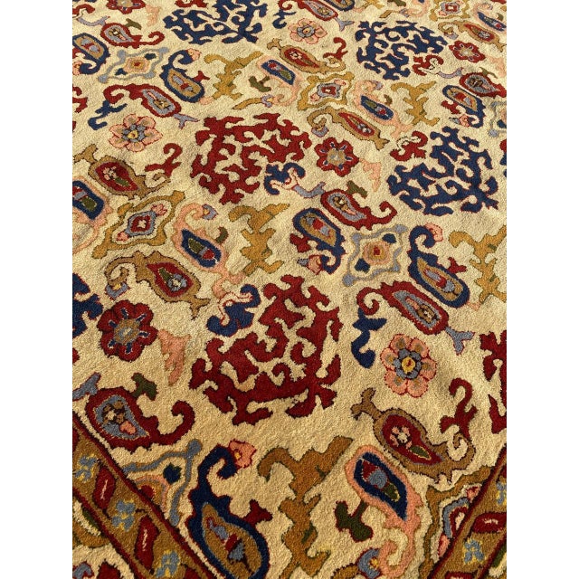 Antique French Janus Rug For Sale - Image 6 of 13