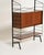 Wood Metal Bookcase with Teak Storage Compartment, 1950s For Sale - Image 7 of 11