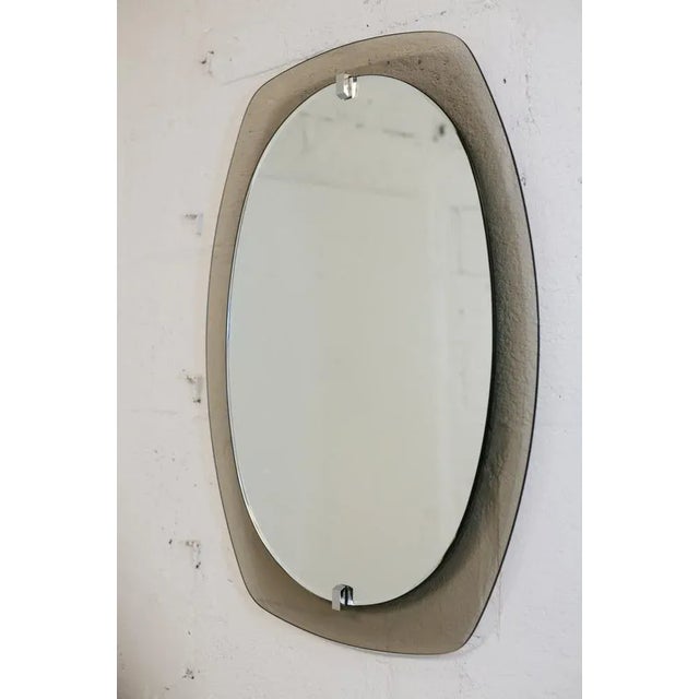 Italian Vecca Wall Mirror, 1970 For Sale - Image 4 of 14