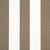 SAMPLE - Schumacher Edwin Stripe Wide Wallpaper In Mocha For Sale