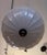 Mid 20th Century Mid Century Modern Pendant Light Fixture With Embossed Design and Finial For Sale In Los Angeles - Image 6 of 6