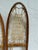 Wood Tall Leather Rawhide Snowshoes Tubbs Vermont Ash Wood Decorative Display-a Pair For Sale - Image 7 of 12