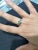 ♥ Product Summary ♥ Main Stone: Blue Topaz Band Material: 14k Yellow Gold Dimensions: 9mm (height) Stone Cut: Emerald