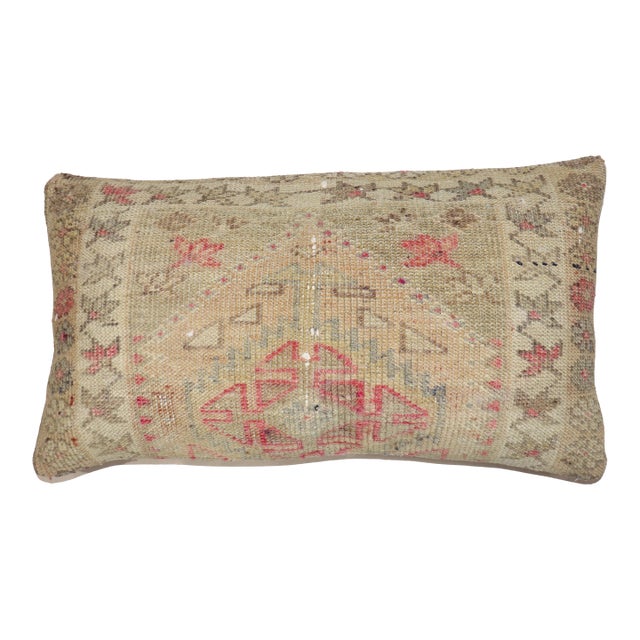Large Turkish Anatolian Rug Pillow For Sale