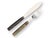 Late 19th century polished natural horn cutlery service for twelve, presented in its original fitted chest. The set...