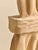The Vintage Monumental Carved Curly Maple Drapery Sculpture- Artist Uknown For Sale - Image 9 of 13