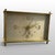 Brass Vintage Ge Telechron Brass Desk Clock Mid Century Modern West Germany For Sale - Image 8 of 10