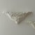 A pair of white ceramic “regency’ wall vases by George Clewes of England. W35 cm | H14 cm | D7cm Vintage condition.