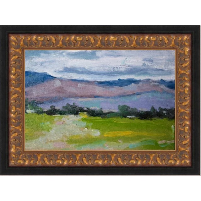 2020s Genoa Hills, Nevada (Original Plein Air Landscape Oil Painting) For Sale - Image 5 of 6