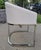 Metal Restoration Hardware Emery Barrelback Slope Arm Chair For Sale - Image 7 of 9
