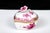 Chinese Vintage Herend Hungary "Chinese Bouquet" Eggplant Porcelain Lidded Heart Box For Sale - Image 3 of 3