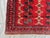 Textile Red Turkmen Tribal Bukhara Hand-Knotted Wool Rug - 5'2" X 3'8" For Sale - Image 7 of 13