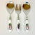 English 1990s Vintage English Garden Portmeirion by Spode Botanical Garden Serving Utensils - Set of 3 For Sale - Image 3 of 9