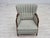 Danish Armchair in Light Blue Furniture Fabric and Beech Wood, 1960s For Sale - Image 10 of 15
