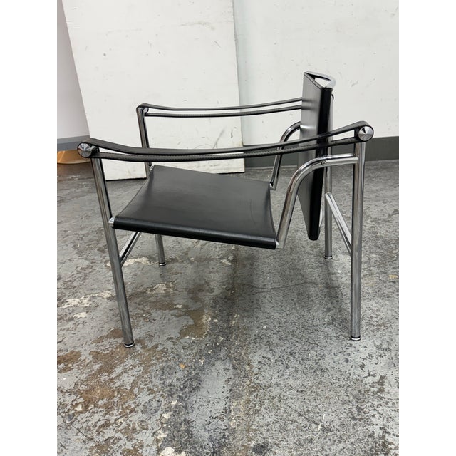 Le Corbusier Le Cobusier for Cassina Lc1 Sling Chiar, Circa 1990's For Sale - Image 4 of 12