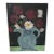 Original Painting of Dahlias in Pewter Pitcher For Sale