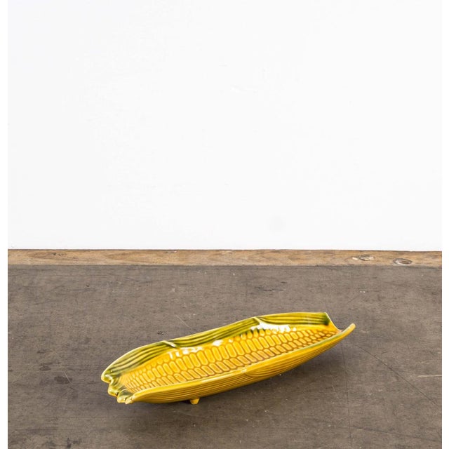 1950s Ceramic Corn Plates, 1950s, Set of 4 For Sale - Image 5 of 13