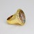 Contemporary Late 20th Century 18k Micro Mosaic Inlay Ring, Size 5 For Sale - Image 3 of 4