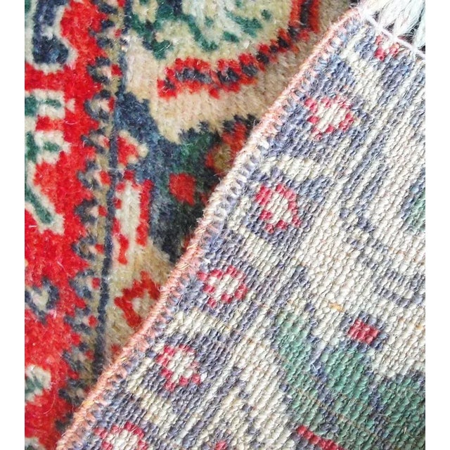 Tribal 19th Century Antique Turkish Yastik Rug-20" X 31" For Sale - Image 3 of 13