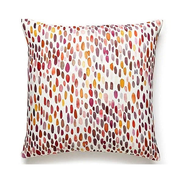 Traditional The House of Scalamandré Jamboree Pillow, Wild Berry For Sale - Image 3 of 3